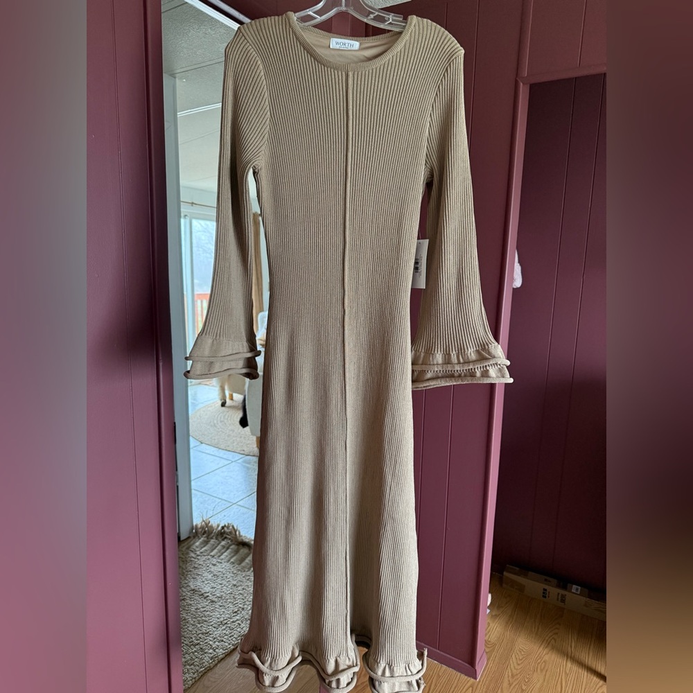 Arlet Dress in Taupe